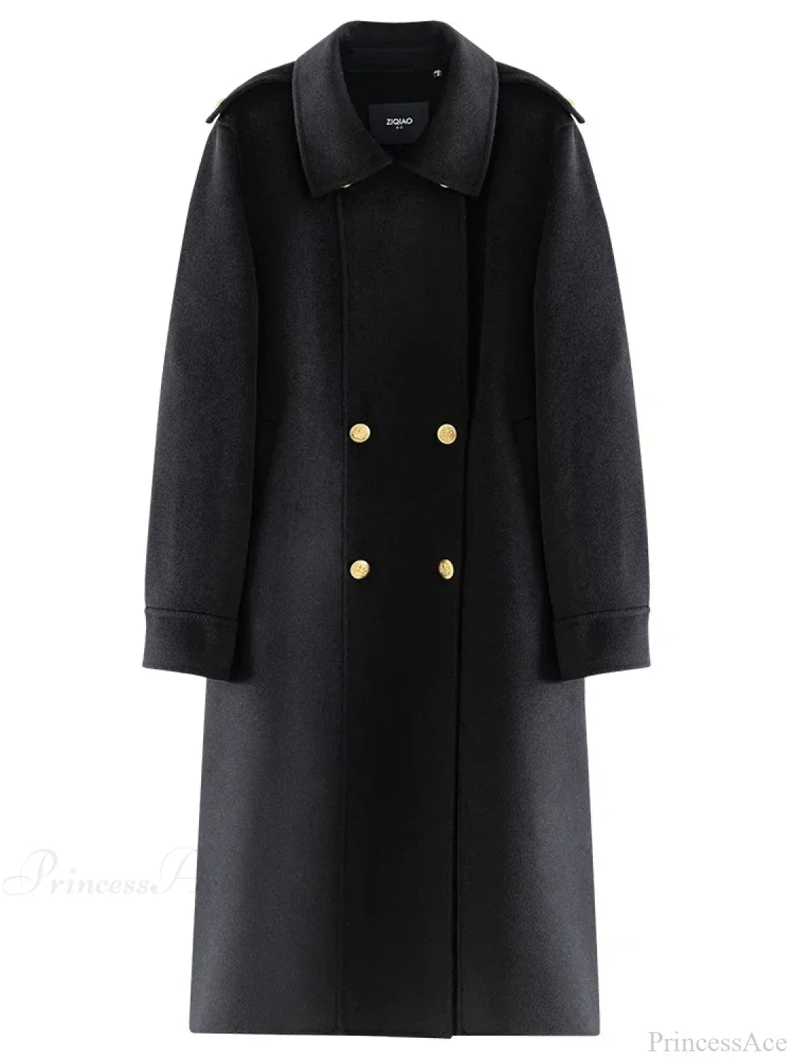 British Style Wool Red Coat Coats-241208