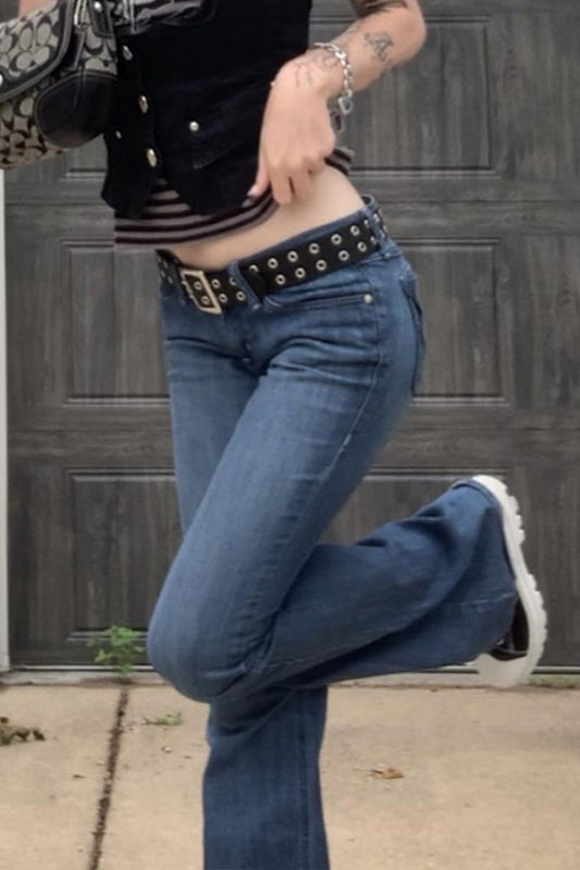 Elegant Women閳ユ獨 Flared Jean