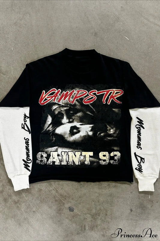 Dark Futuristic Counterfeit 2-Part Hoodie