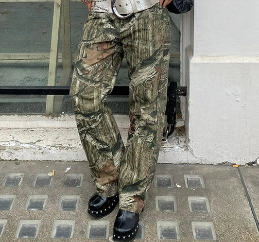 Grey Gothic Leather Rivet Troshoper