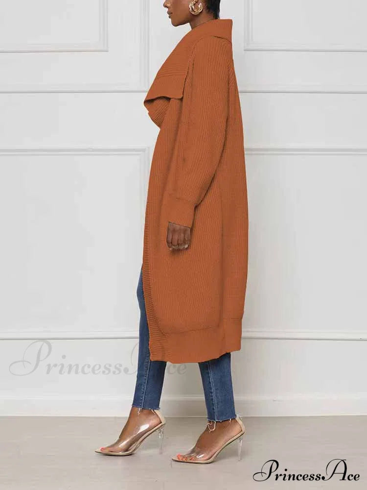 Knitted Sleeveless Graceful Floral Mini Dress Cardigan