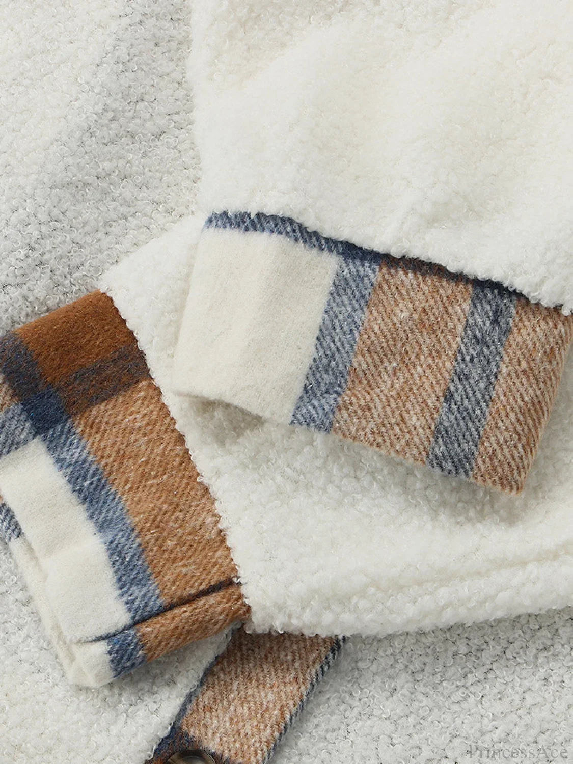 Lamb Denim Graceful Patchwork Coat Coats & Jackets