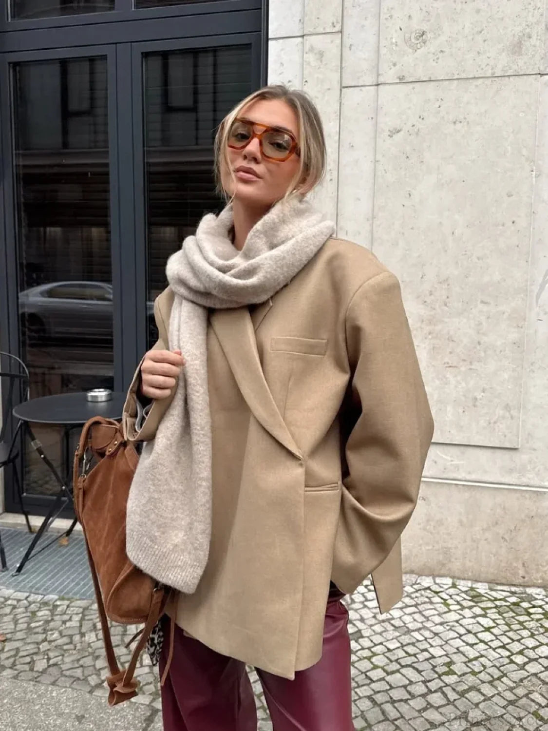 Side Split Suit Coat