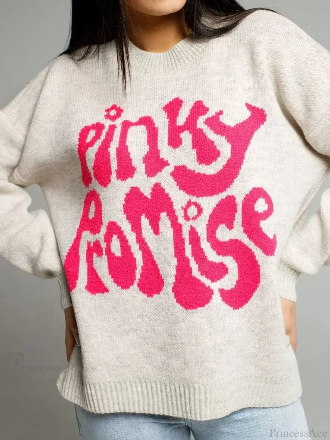 Simple Warm Thick Casual Autumn Winter Knit Elastic Jumper Christmas Sweater White / S Sweaters-L