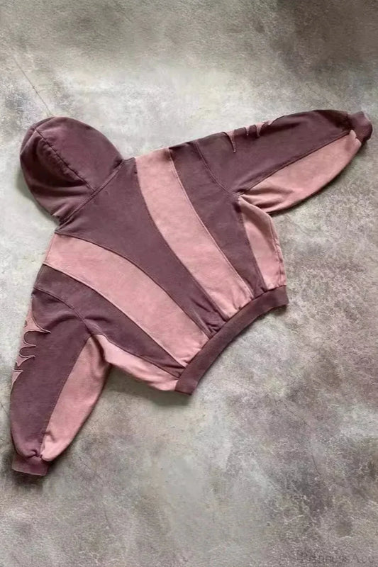 Street Y2K Collage  Loose Hoodie