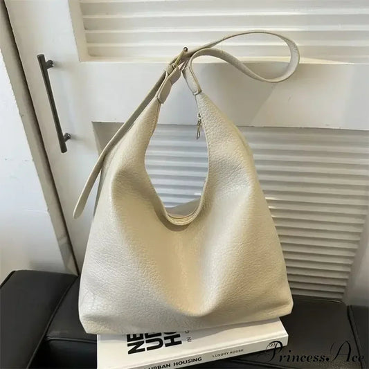 Trendy Leather Tote Shoulder Bag