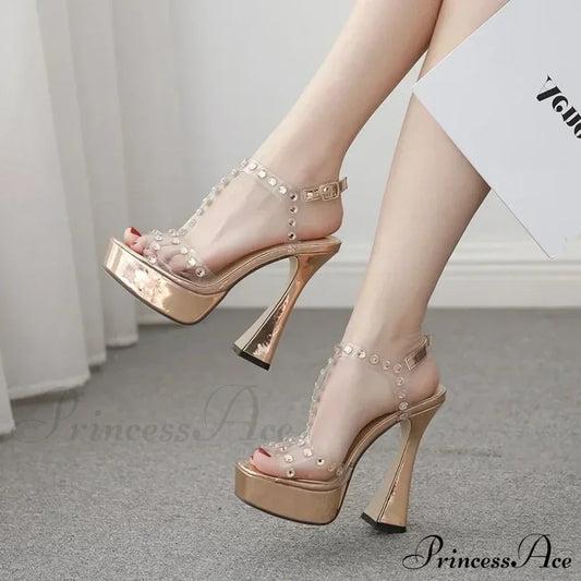 Women's Modern Sweet Butterfly-knot Sexy Rhinestone Silk Ribbon Thin High Heeled Sandals Purple Party High Heel